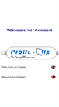 Mobile Screenshot of profil-clip.de